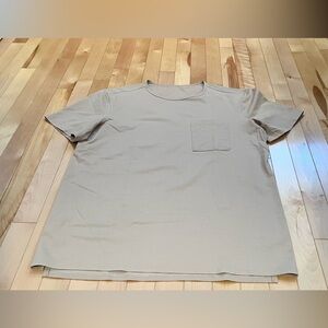 Lululemon relaxed pocket shirt - large - beige